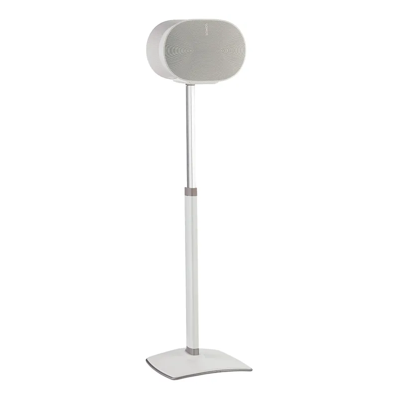 Latest Sanus Height-Adjustable Speaker Stand for Sonos Era 300 - Each (White)