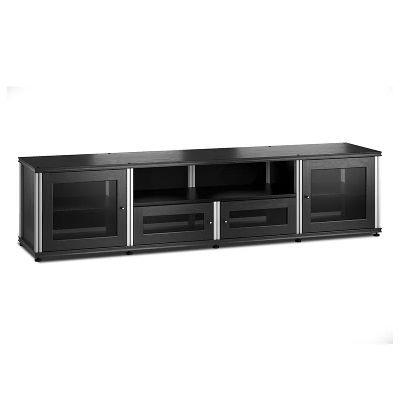 Brand New Salamander Designs Synergy Model 245 (Black Oak with Aluminum Posts)
