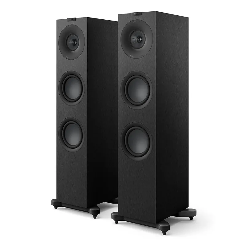 Original KEF Q7 Meta 3-Way Floorstanding Speaker - Pair (Black)