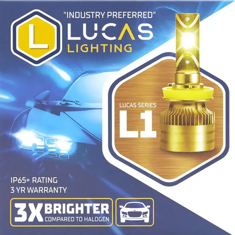 Buy Today Lucas Lighting L1-H11 L1 Series LED Headlight Bulb (Pair)