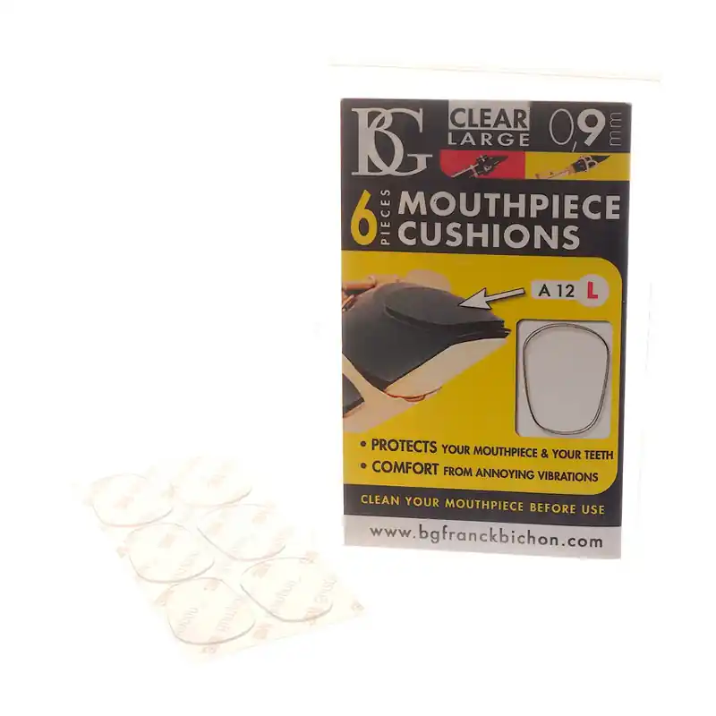 Grab Now BG Mouthpiece Patch - Transparent Large 0.9 mm thick