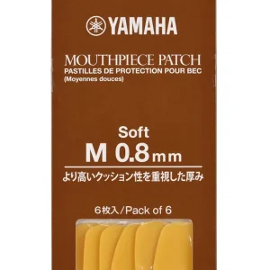 Yamaha Mouthpiece Patches - Medium 0.8mm Soft - Pack of 6 Today Only