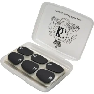 BG Mouthpiece Patch - Black Large Soft 0.8mm thick - Box of 48 Patches High Quality