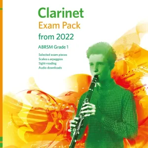 Clarinet Exam Pack from 2022 Grade 1 ABRSM No Minimum Order
