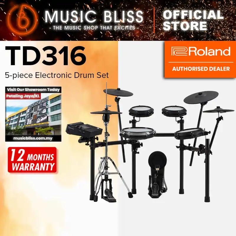Roland V-Drums TD316 Electronic Drum Set - DRUM KIT (ONLY) Deal