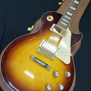 [SN 212040141] CERTIFIED USED GIBSON LES PAUL STANDARD 60S FIGURED TOP - ICED TEA [2024] Best Seller