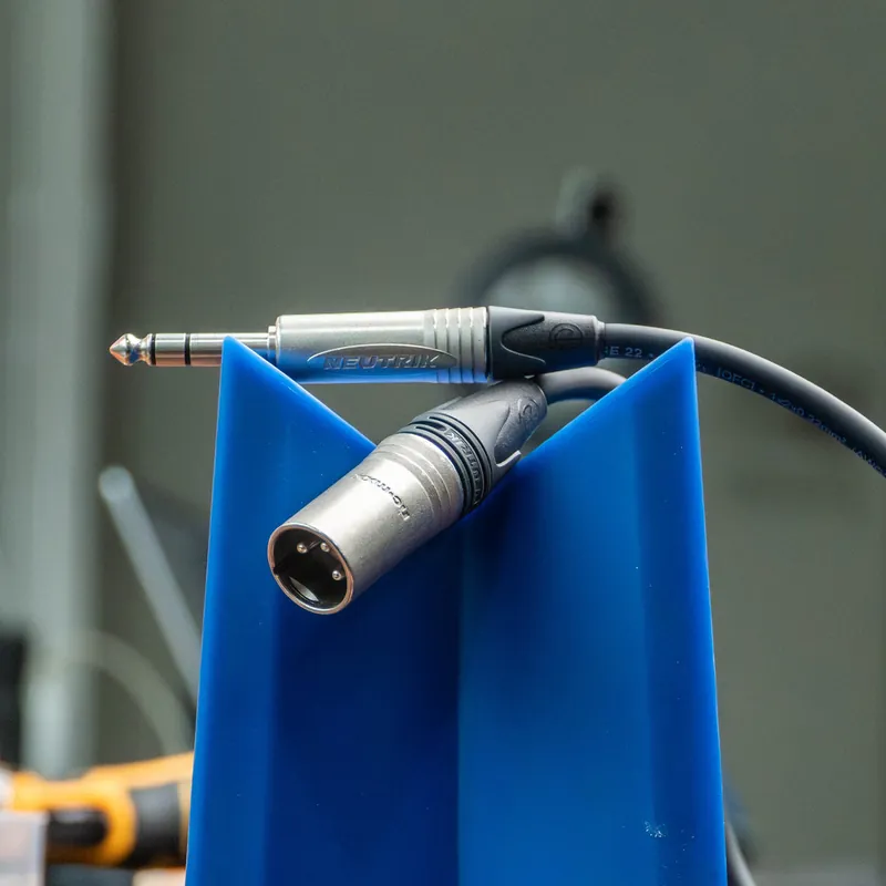 Worldwide Shipping Custom Cable Length – Sommer Audio Cable with Neutrik Connectors XLRM-TRS (Made to Order)