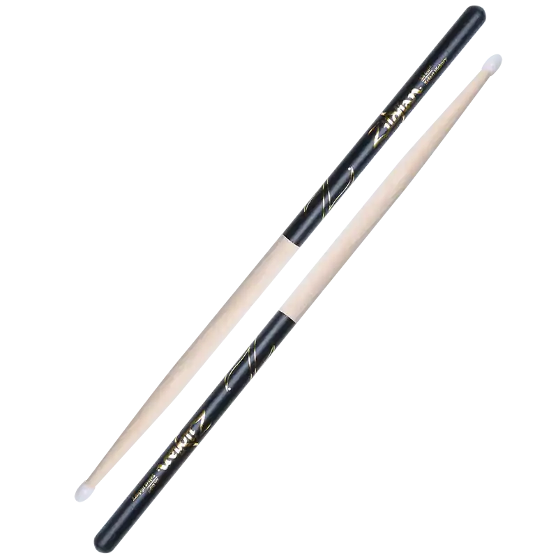 Editor’s Pick Zildjian Hickory Dip Series Drumsticks - 5A - Nylon Tip - Black