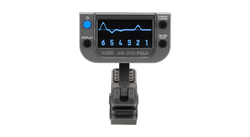 Korg AW-OTB-POLY Polyphonic Tuner For Bass Guitar Flash Sale