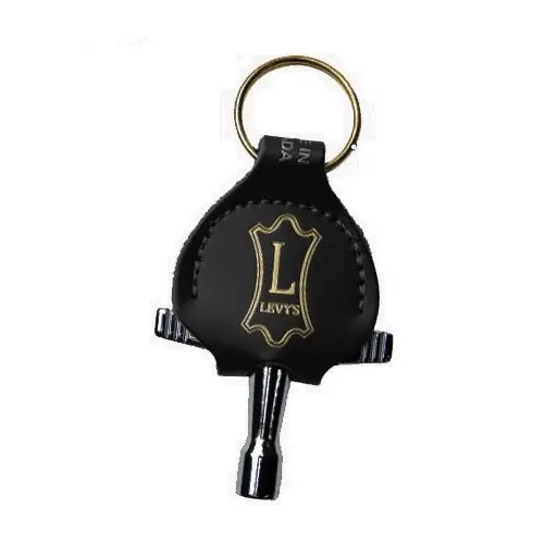 Special Discount Levy's A81C-BLK-1G Leather Drum-Key/Pick Holder