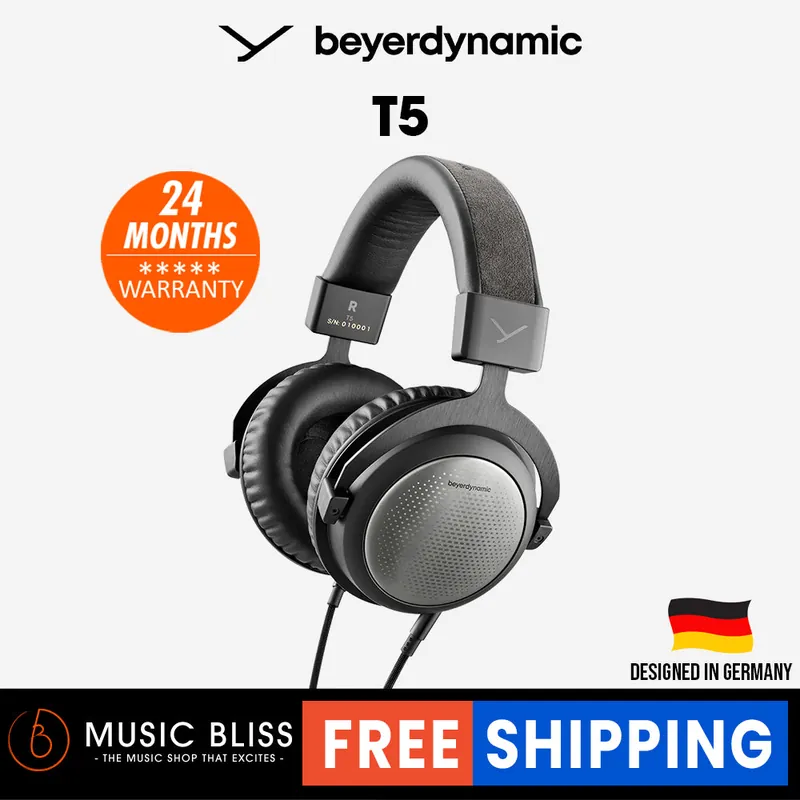 Wholesale Beyerdynamic T5 (3rd Generation) - High-end Tesla Closed-Back Headphones with Detachable Cable