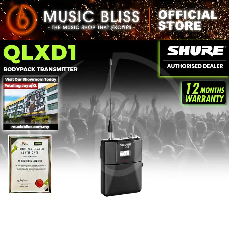 Fan Favorite Shure QLXD1 Wireless Bodypack Transmitter