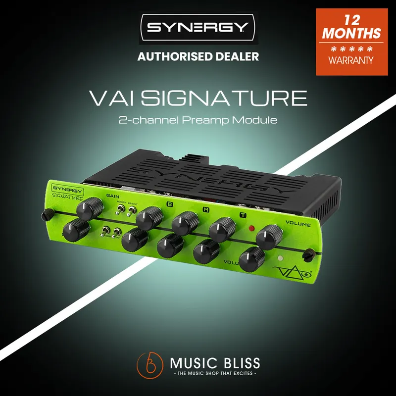 Authentic Synergy VAI Steve Vai Signature 2-channel Preamp Module