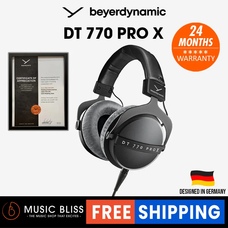 Beyerdynamic DT 770 Pro X Closed-back Studio Headphones - Black Original