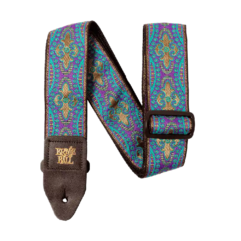 While Supplies Last Ernie Ball 4687 Jacquard Guitar Strap - Kashmir Moonrise