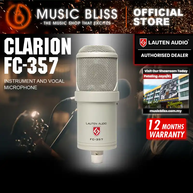 Lauten Audio Clarion FC-357 Large-diaphragm Condenser Microphone Fast Shipping