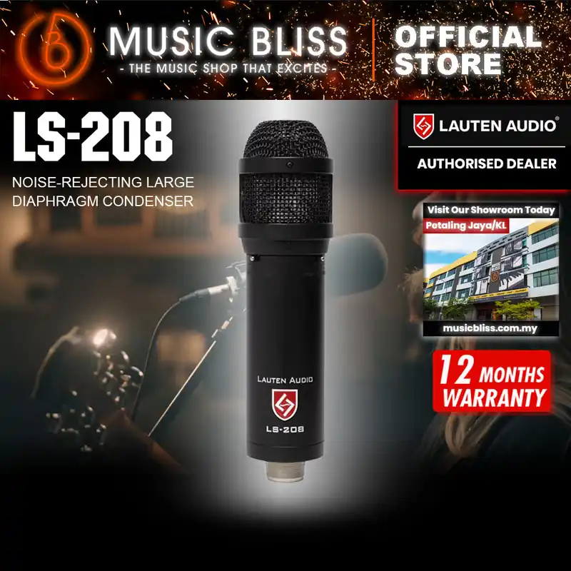 Last Chance Lauten Audio LS-208 Large-diaphragm End-address Condenser Microphone