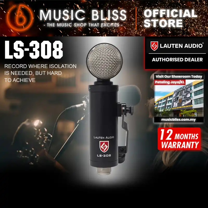 Best Price Lauten Audio LS-308 Large-diaphragm Side-address Condenser Microphone