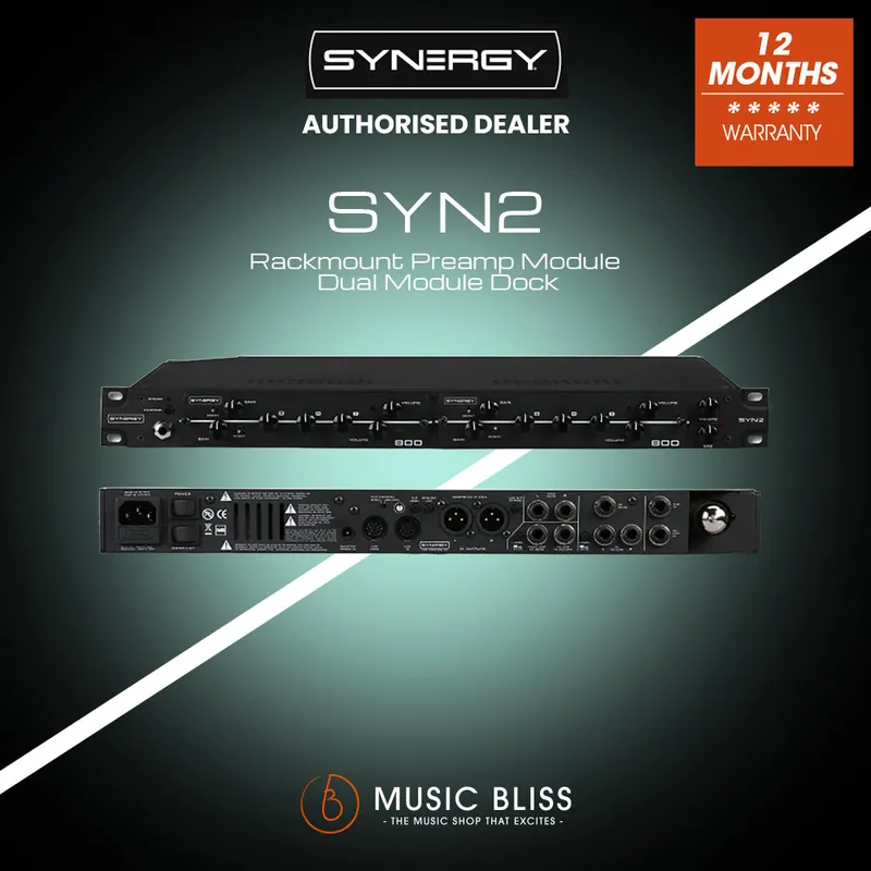 Synergy SYN2 Rackmount Preamp Module Dual Module Dock Buy Today