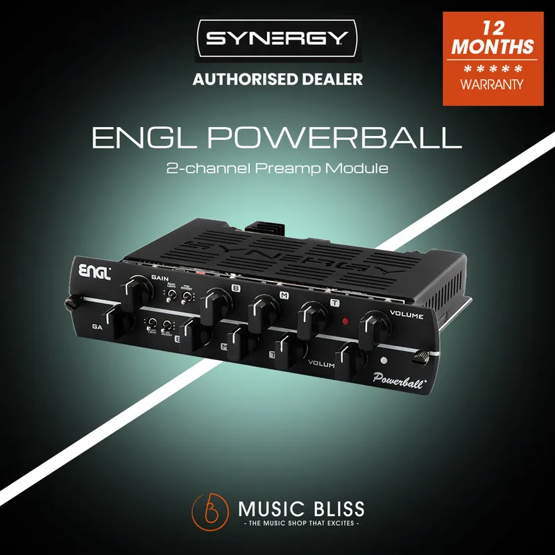 Popular Synergy ENGL Powerball 2-channel Preamp Module