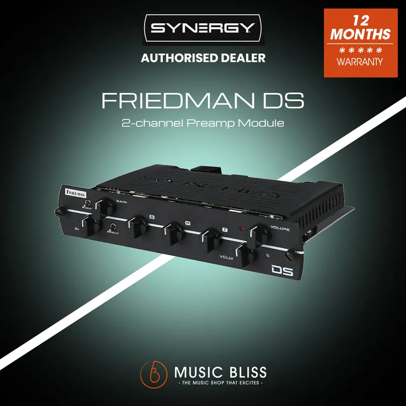 Synergy Friedman DS 2-channel Preamp Module Professional Grade