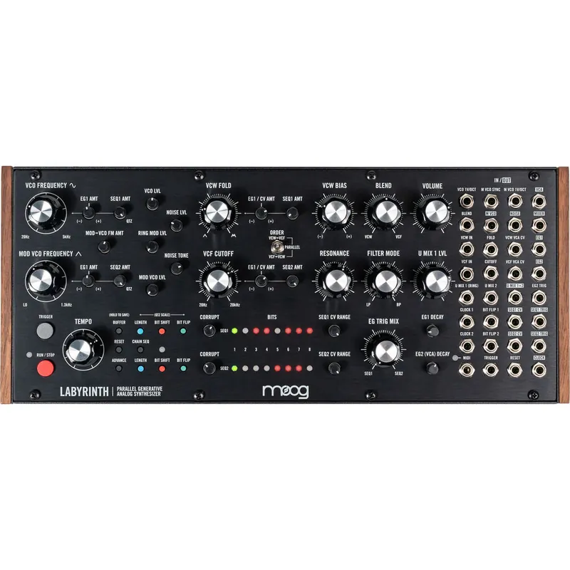 Moog Labyrinth Semi-modular Parallel Generative Analog Synthesizer Grab Now