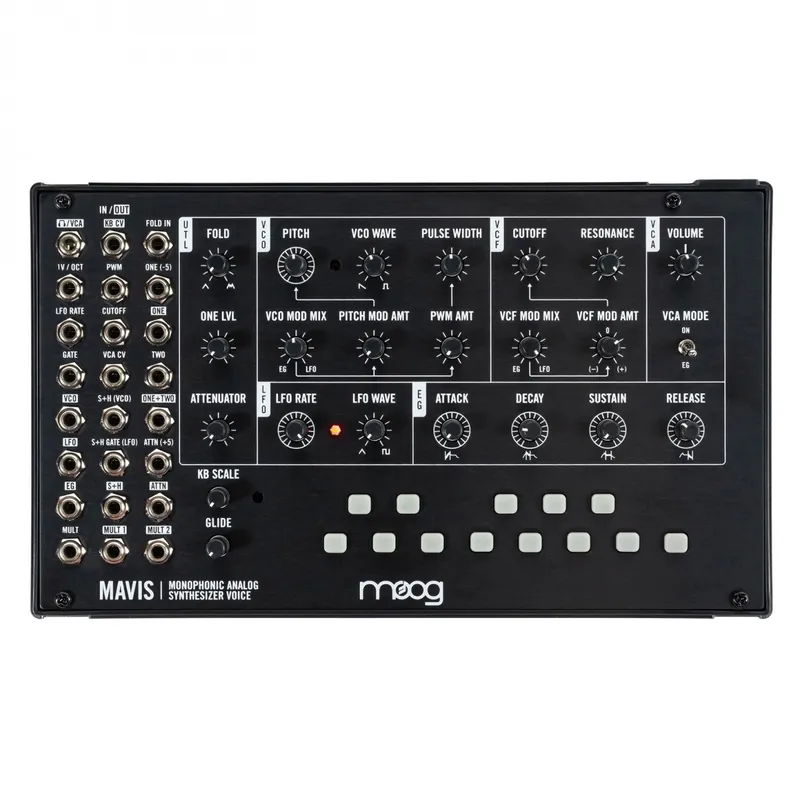 Fresh Stock Moog Mavis Semi-modular Analog Synthesizer Kit and Eurorack Module - 44HP