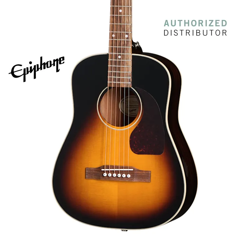 Crafted Epiphone J-45 Express Acoustic Guitar - Vintage Sunburst