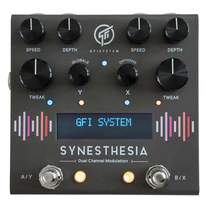 Direct From Factory GFI System Synesthesia Dual-Engine Modulation Pedal