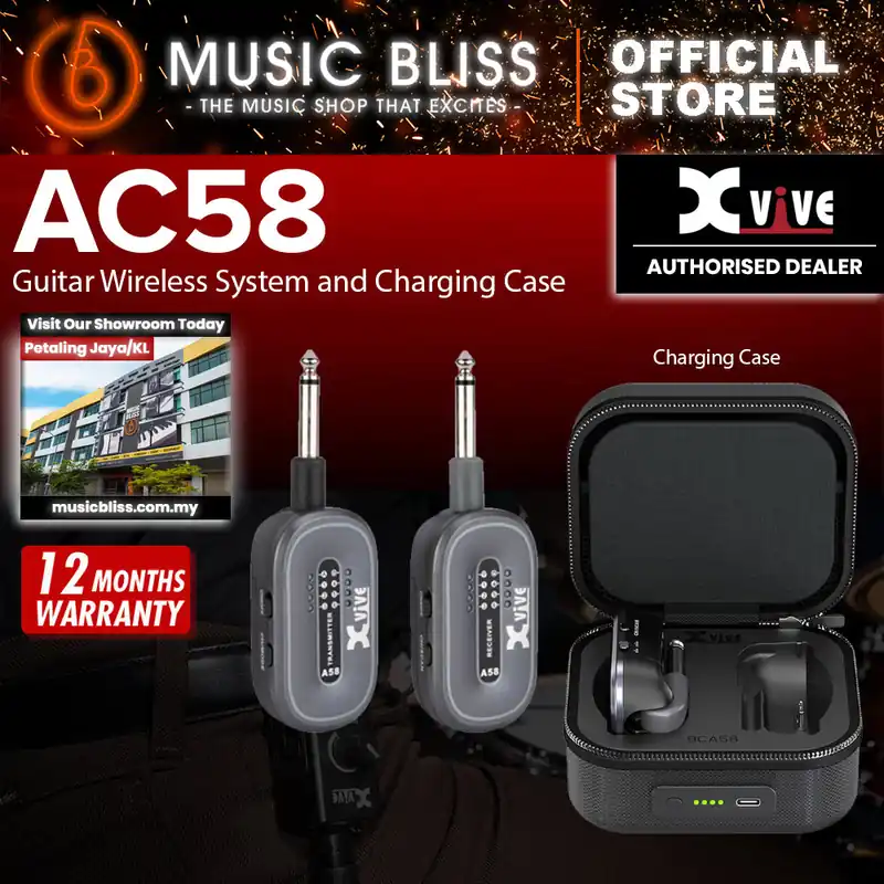 Big Sale Xvive BCA58 Charging Case for A58 5.8 GHz Guitar Wireless System