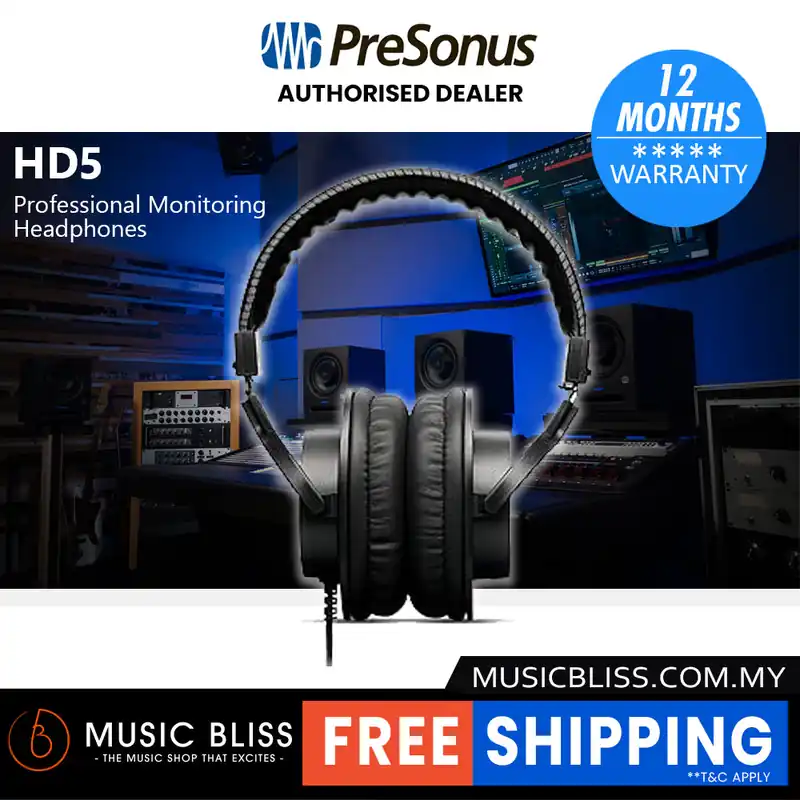 PreSonus HD5 Professional Monitoring Headphones Popular