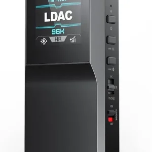 Hassle-Free Returns Fiio BTR17 Flagship Portable Bluetooth Dac and Headphone Amplifier Dual ES9069Q2 DAC - Black