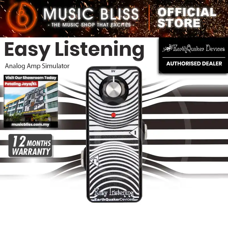 EarthQuaker Devices Easy Listening Analog Amp Simulator Buy Direct