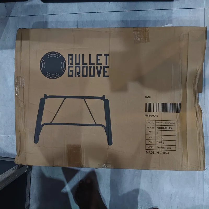 B STOCK (BS-189) Bullet Groove U-Shape Digital Piano Stand / Keyboard Stand Seasonal Sale
