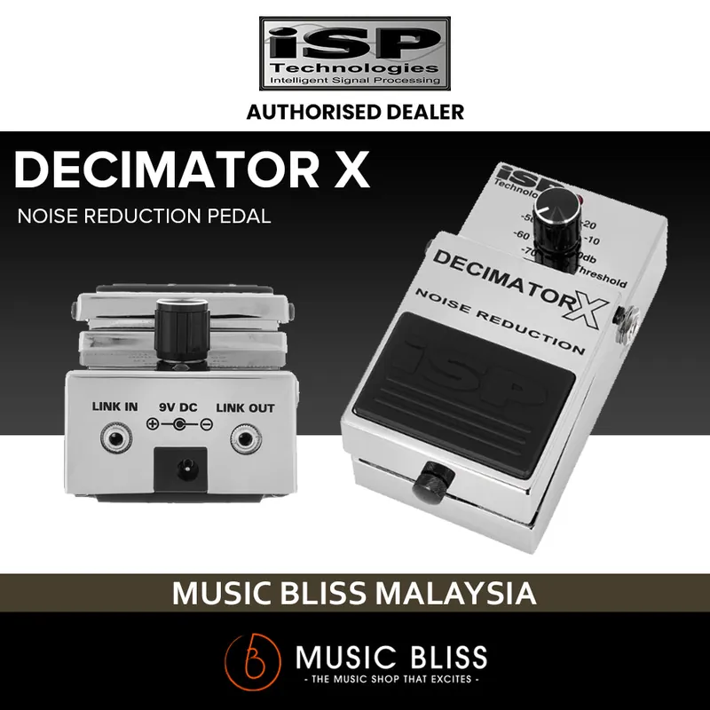 Weekend Sale ISP Technologies Decimator X Noise Reduction Pedal