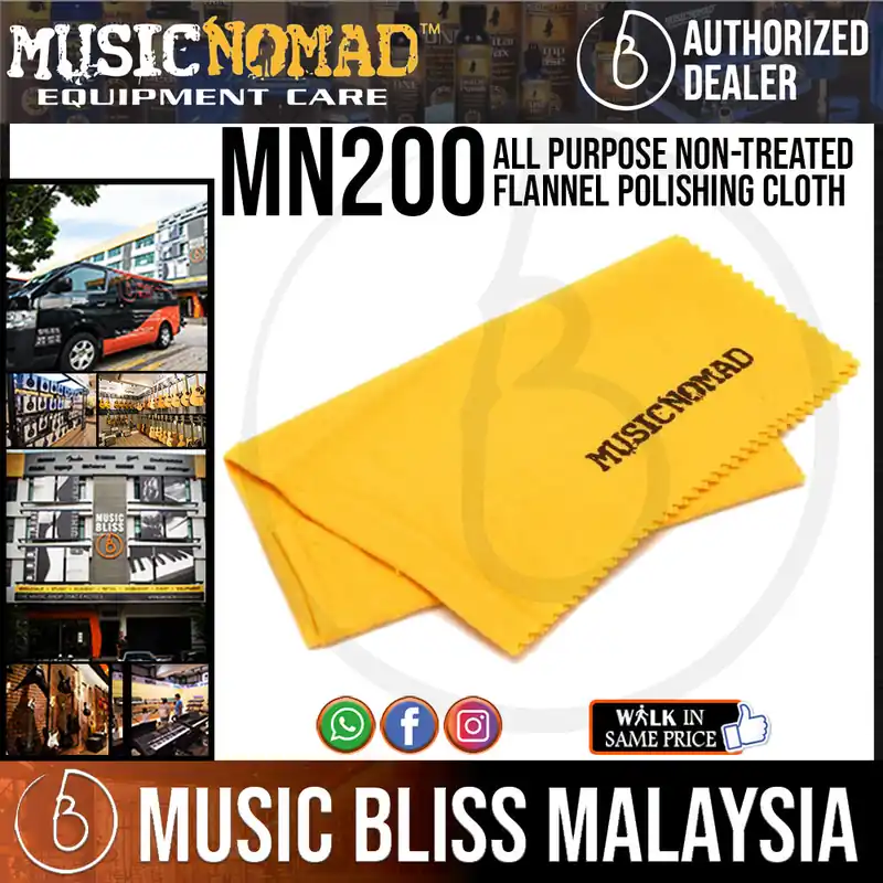 Low Price Music Nomad MN200 All Purpose Non-Treated Flannel Polishing Cloth