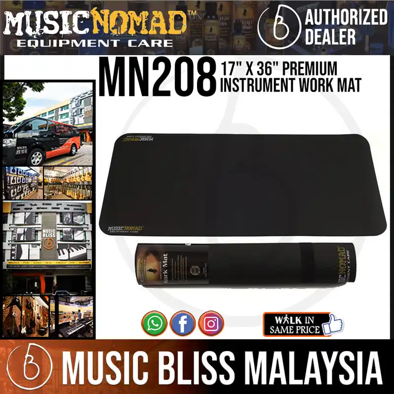 Music Nomad MN208 17" x 36" Premium Instrument Work Mat Super Sale