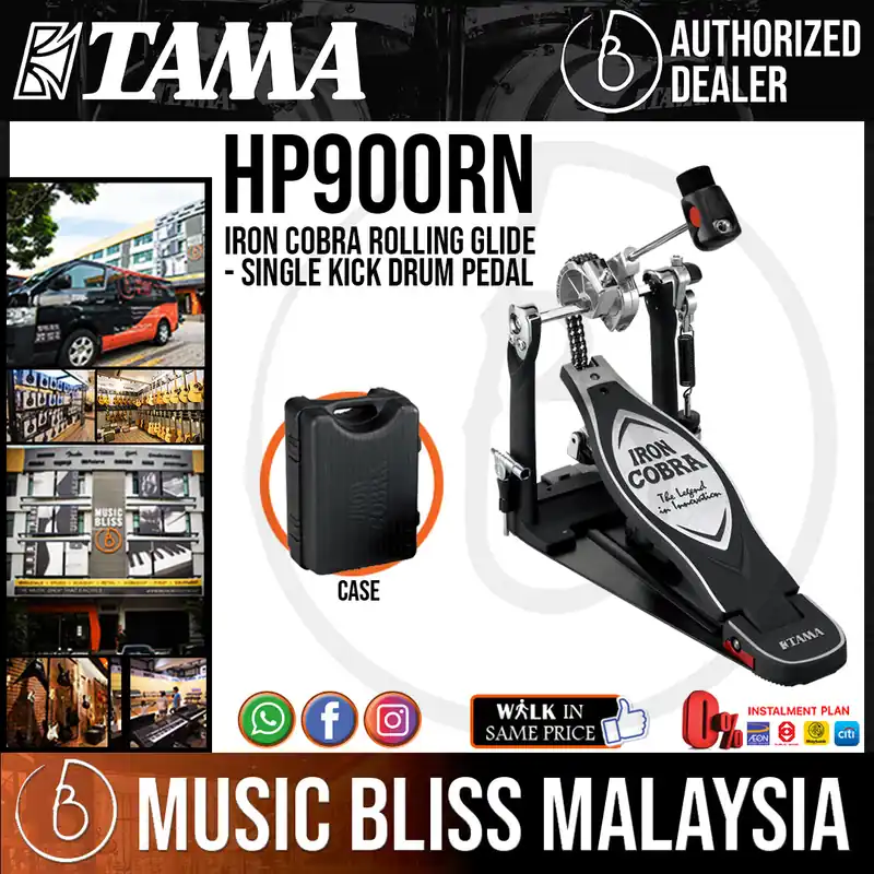 Tama HP900RN Iron Cobra Rolling Glide - Single Kick Drum Pedal with Case Seasonal Sale