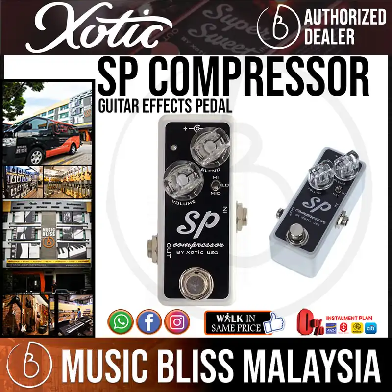 Xotic SP Compressor Guitar Effects Pedal Hot Picks