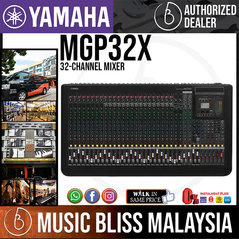 Next Day Delivery Yamaha MGP32X 32-channel Mixer with Effects