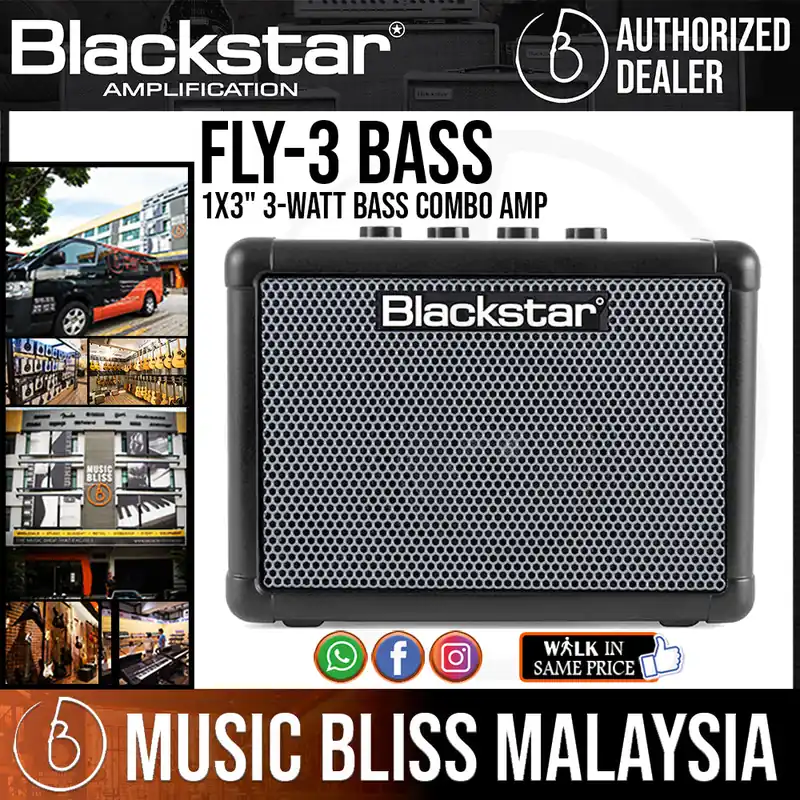 Factory Price Blackstar FLY 3 Bass 1x3" 3-watt Bass Combo Amp