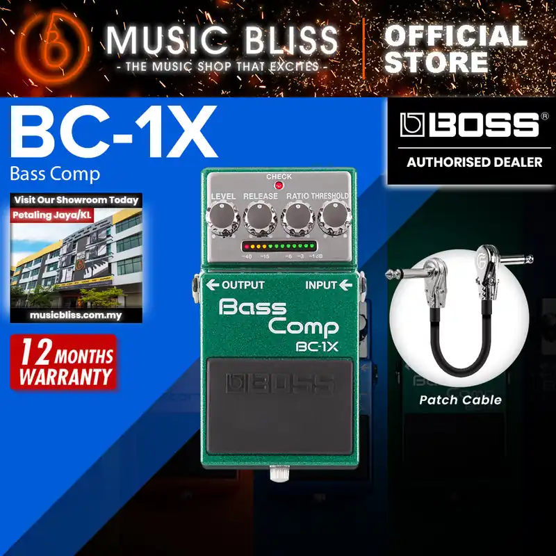 Hot Picks Boss BC-1X Bass Compressor Guitar Pedal