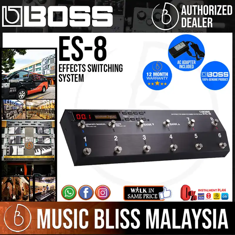 While Supplies Last Boss ES-8 Effects Switching System