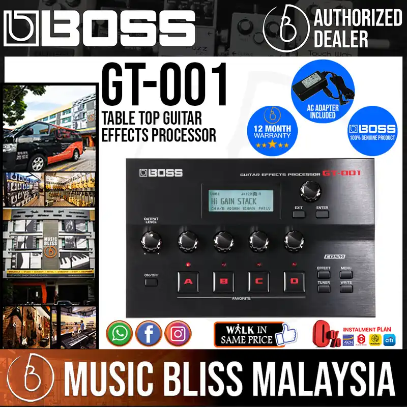Boss GT-001 Table Top Guitar Effects Processor Bulk Order