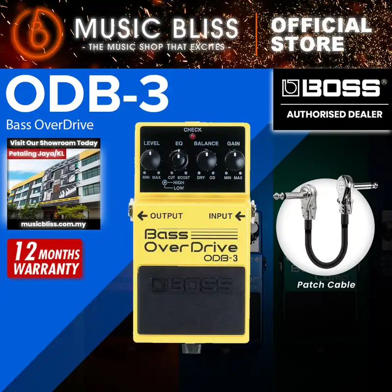 Boss ODB-3 Bass OverDrive Guitar Pedal One Day Deal