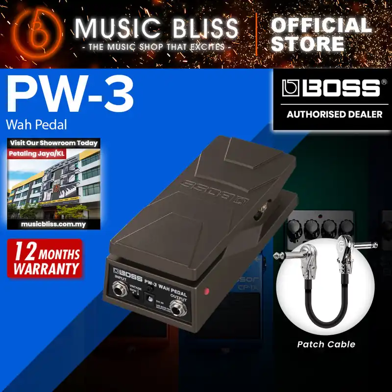 Boss PW-3 Wah Pedal Guitar Effects Pedal Hot Picks