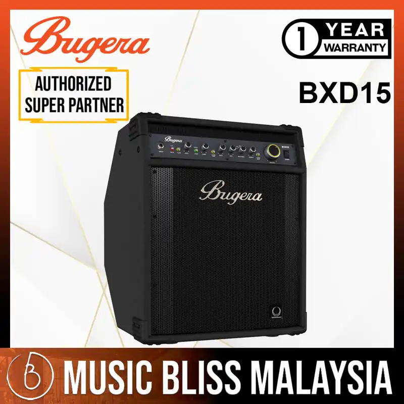 Popular Bugera BXD15 1x15" 1,000-Watt Bass Combo Amp