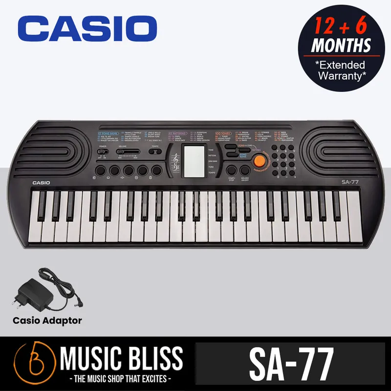 Casio SA-77 Mini Keyboard - Gray Discount