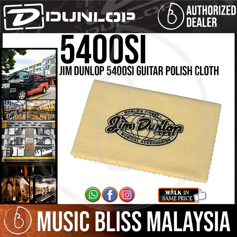 Jim Dunlop 5400SI Guitar Polish Cloth Mega Sale