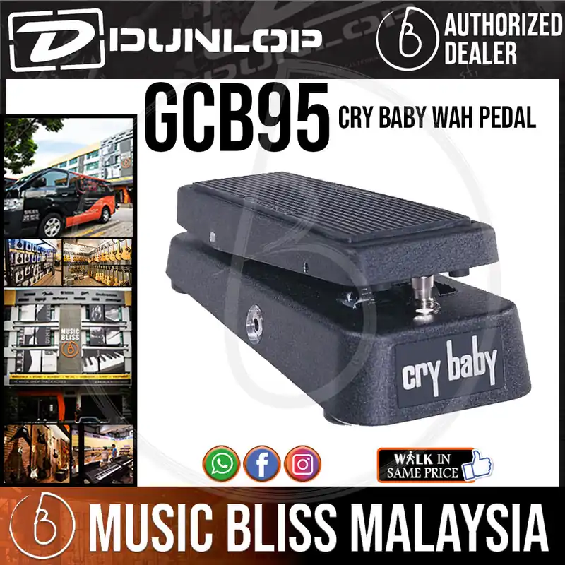 Money Back Guarantee Jim Dunlop GCB95 Cry Baby Wah Pedal
